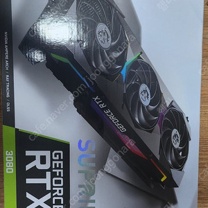 MSI 슈프림 rtx 3080 LHR 10gb 팝니다