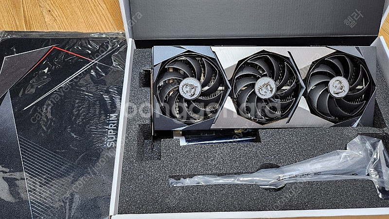MSI 슈프림 rtx 3080 LHR 10gb 팝니다--1