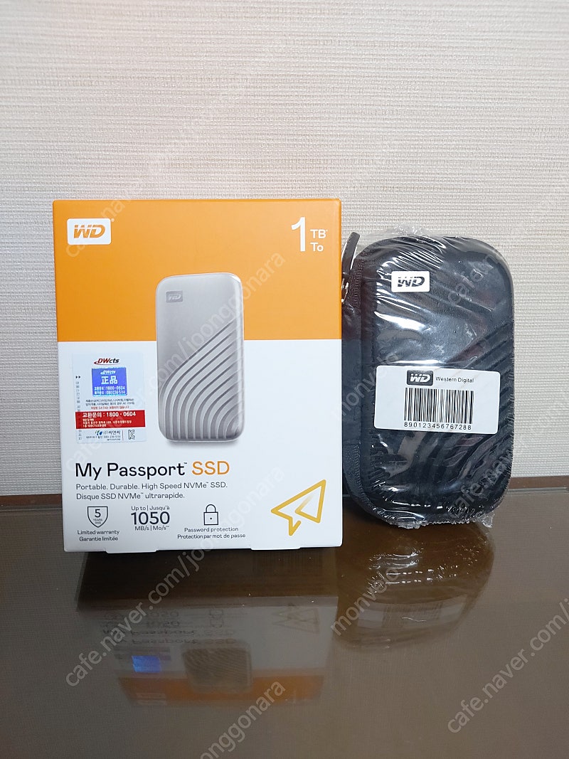 WD My Passport SSD 외장하드 1테라 2테라