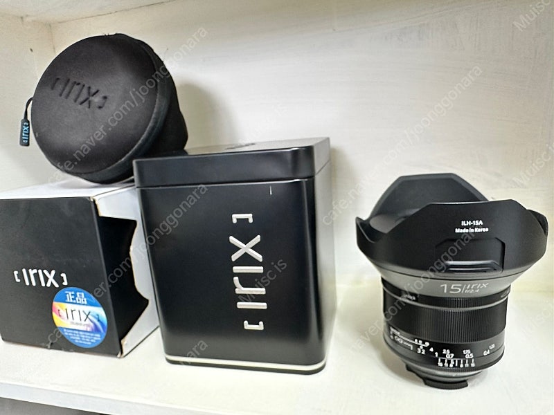 니콘마운트 IRIX 15mm F2.4 풀박스 (블랙스톤)