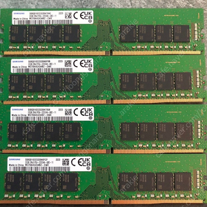 삼성 DDR4 32G 4개팝니다.