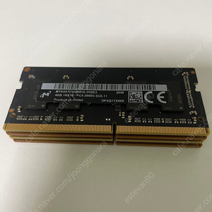 마이크론 램 ddr4 4gb*4개 (16gb)