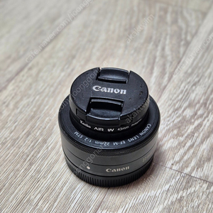 캐논 EF-M 22mm f2.0+켄코 UV필터 (택포)