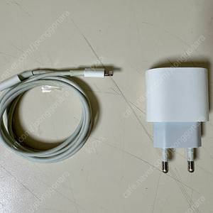 애플 정품 아이폰 고속충전기 + 케이블
