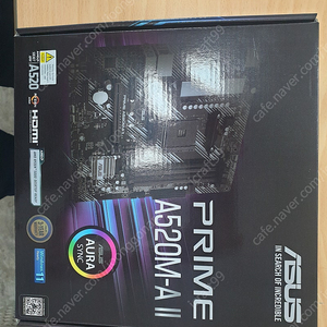 asus a520m-a2 고급형 메인보드 팝니다. (새거)