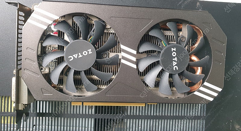 zotac gtx 1060 3g 그래픽 카드팝니다