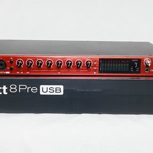 오디오인터페이스 포커스라이트 클라렛 8프리 Clarett8pre USB