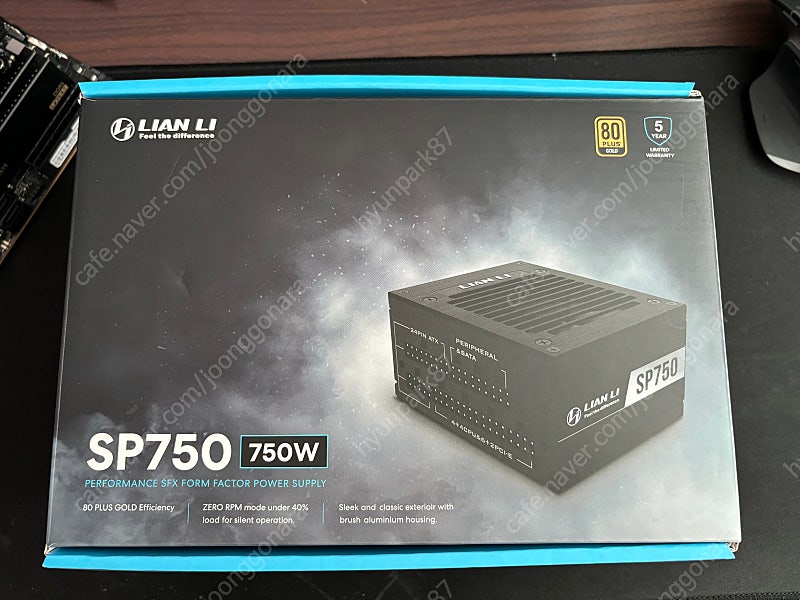 리안리 SP750 80PLUS GOLD BLACK + 12vhpwr 케이블