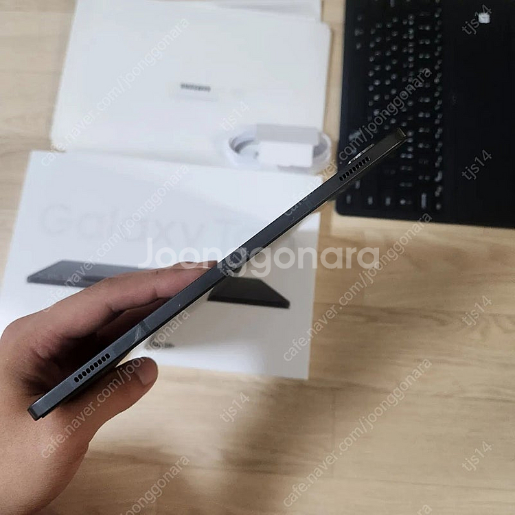 갤럭시탭S9 플러스 256기가 + 정품 슬림 키보드 케이스--4