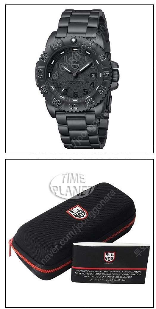 루미녹스 LUMINOX A3152 BO 블랙아웃 A급 ...--1