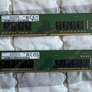 삼성 램 DDR4 32GB(16GBx2) PC4 2666 팝니다