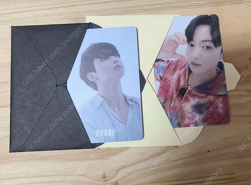 방탄 하이브 미공포 정국포카 butter proof lucky draw