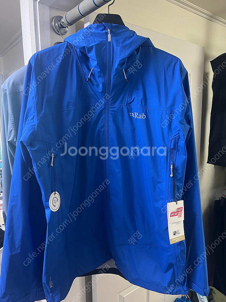 RAB 랩 다운포어플러스 자켓 폴라블루 xl--0