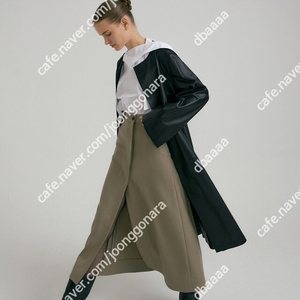 원모어띵 PHILO WOOL GABARDINE SKIRT 카키34