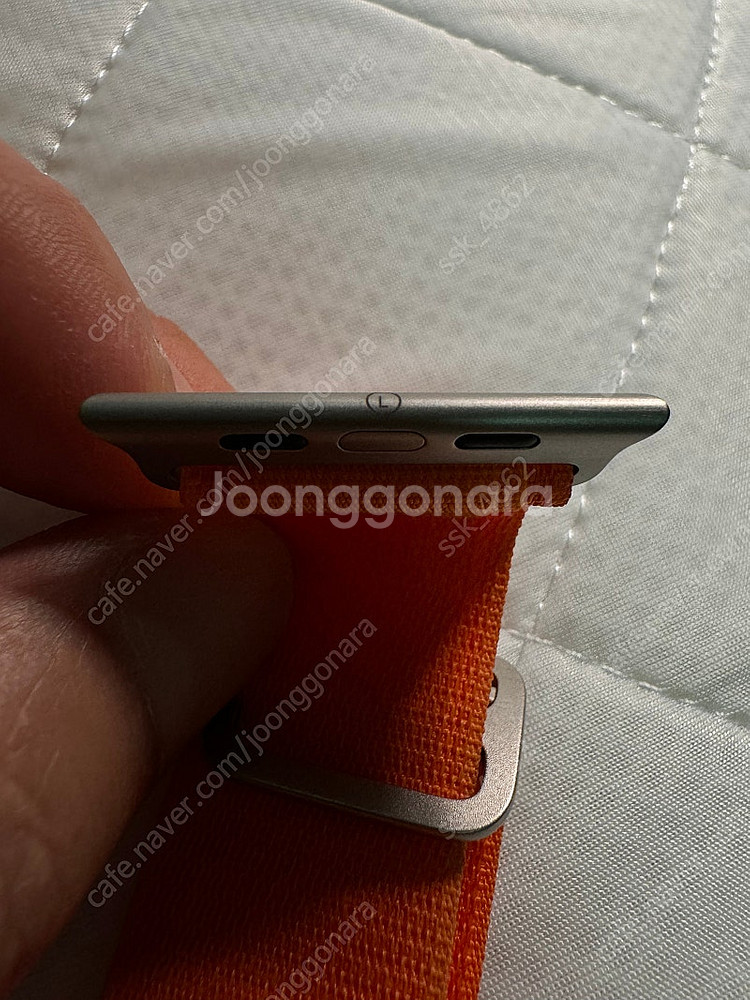 애플워치 울트라 알파인루프 오렌지 L ( 정품 )--2