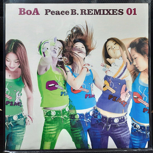 보아 BoA Peac B. REMIXES 01 ,02 12인치 2장 세트