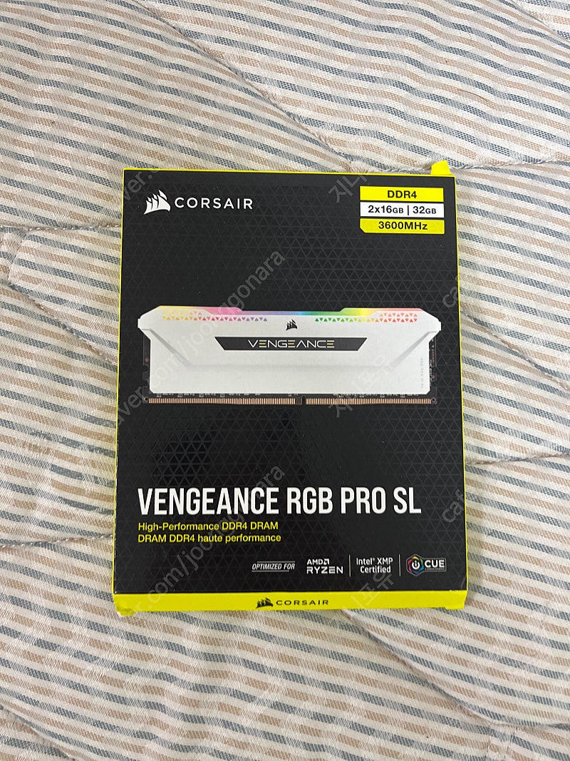 커세어 VENGEANCE RGB PRO SL 벤젠스 프로 3600MHz 16GB*2 (32GB)