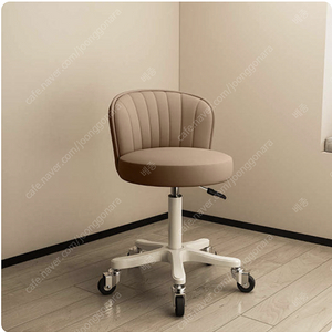 미니 회전의자 개봉만한 새제품 베이지색 카운터 의자 판매합니다
