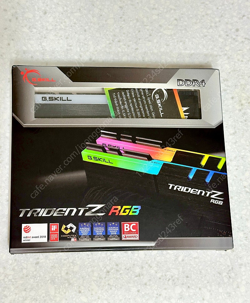 G.SKILL DDR4 4000 CL18 TRIDENT Z RGB [32GB(16Gx2)] RAM 램