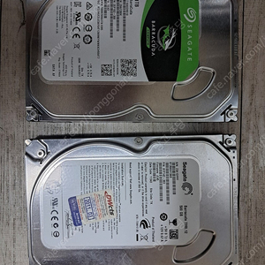 씨게이트 하드디스크 1TB, 500GB