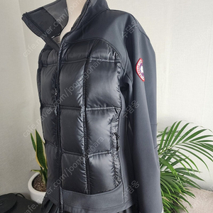 명품 CANADA GOOSE PUFFER JACKET BLACK - 남성용 라지 (105)