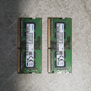 노트북램 ddr4 4g 2개