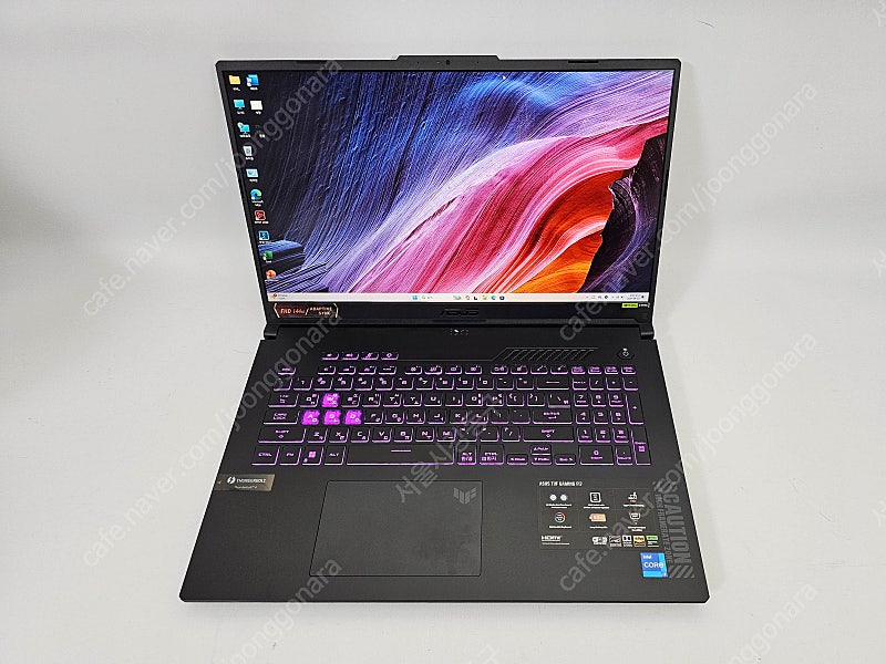 아수스 터프 F17 i7 12700H 16G 512G RTX4060