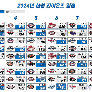 6/20 삼성라이온즈 블루존 2연석 4연석 통로