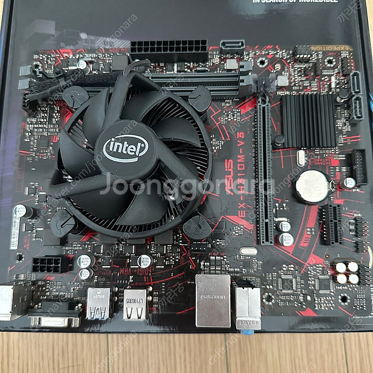 i5 9400f(기쿨)+asus h310 보드셋 팝니다--0