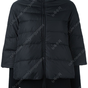 Black Duvetica Women's Kathleen Quilted Down Jacket Coat