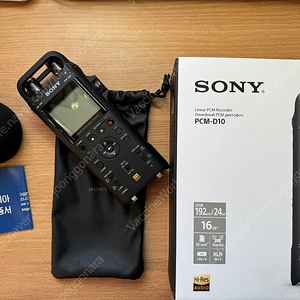 SONY 소니 레코더 PCM-D10 녹음기 미사용 택포 40만원에 판매합니다