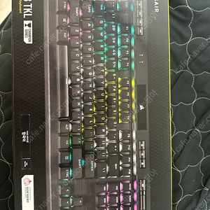 커세어 K70 RGB TKL 저소음적축