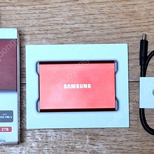 삼성 포터블 SSD T7 2TB