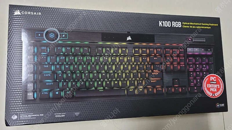 커세어 K100 RGB OPX 키보드
