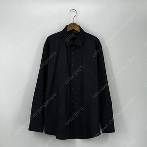 체크 남방 셔츠 (105 size / NAVY)