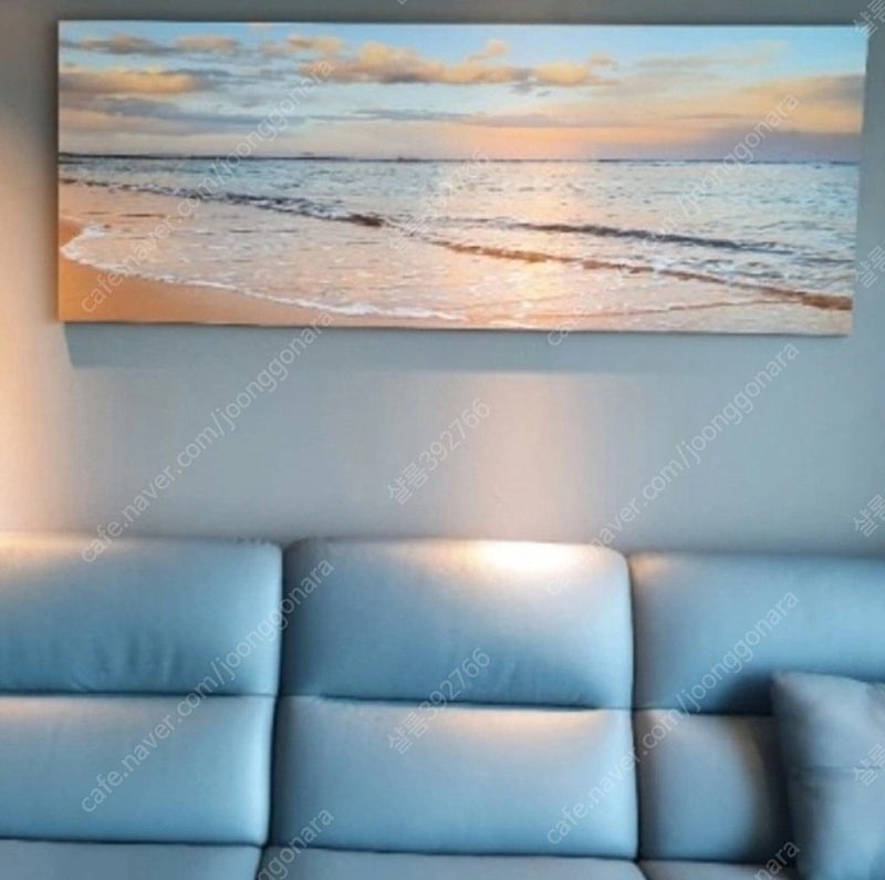 바다그림 대형 캔버스액자 186×70.