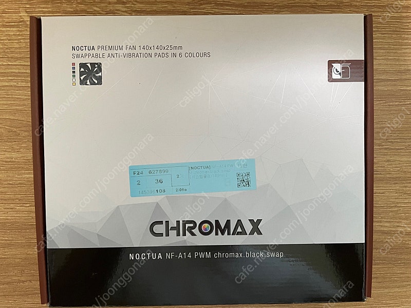 녹투아 NOCTUA NF-A14 PWM chromax.black 1개 판매