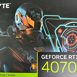 [미개봉]GIGABYTE 지포스 RTX 4070 SUPER Gaming OC D6X 12GB 제이씨현