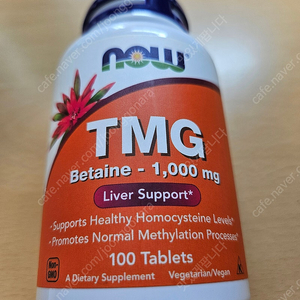 [간/심혈관/건강] 나우푸드 TMG 100캡슐