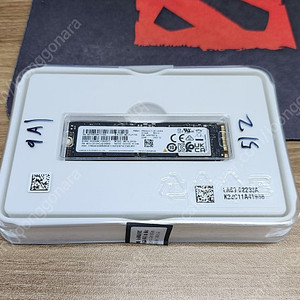 삼성 PM9A1 M.2 2280 NVMe 512GB 새제품 팝니다.