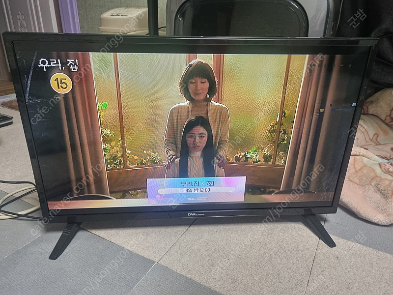 대우 32인치 LED TV 팝니다_백라이트 신품교체