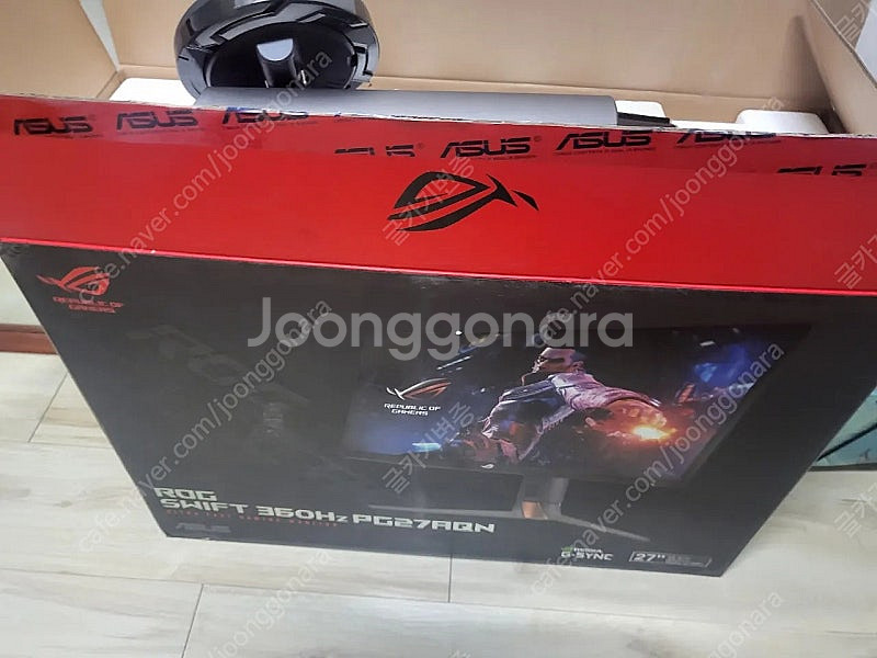 pg27aqn qhd 360hz Asus 모니터 팝니다--0