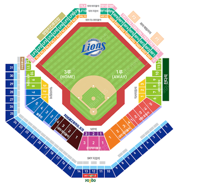 삼성 vs 두산 +6월22일 1루테이블석 4연석
