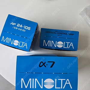 미놀타 A7 (최마태 추천 필름 카메라) / 24105 및 세로그립