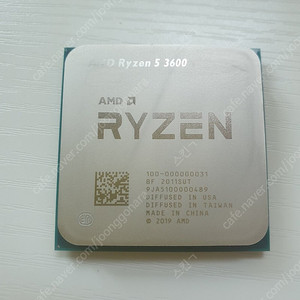 AMD Ryzen 5 3600 중고 팔아용