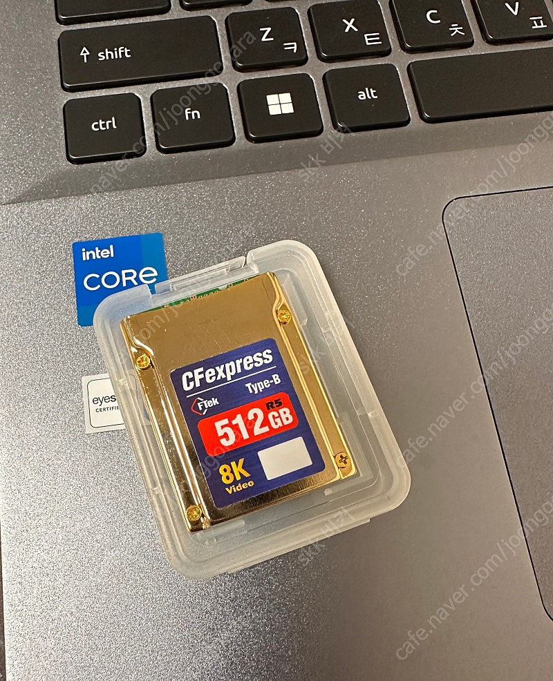 CFTEK CFEXPRESS TYPE B 512gb R5 골드 메모리카드