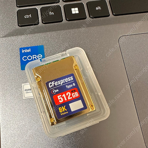 CFTEK CFEXPRESS TYPE B 512gb R5 골드 메모리카드