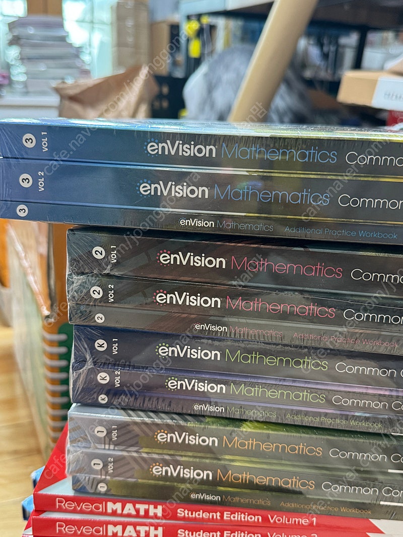 미국수학교과서 envision math, 5만원