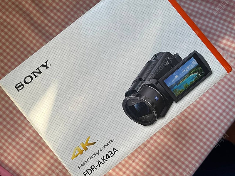 [새제품] 소니 정품 FDR-AX43A 캠코더 핸디캠 비디오카메라
