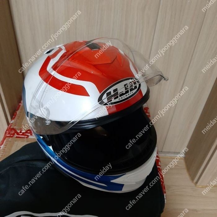 HJC 홍진 헬멧 i71 판매~ 사이즈 XL 건담 트리콜로 색상 / 혼다 삼색 트리플 컬러 헬멧추천 풀페이스